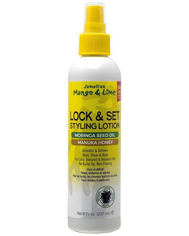 JAMAICAN MANGO & LIME Lock & Set Styling Lotion (8oz), Sareya Beauty Supply Store